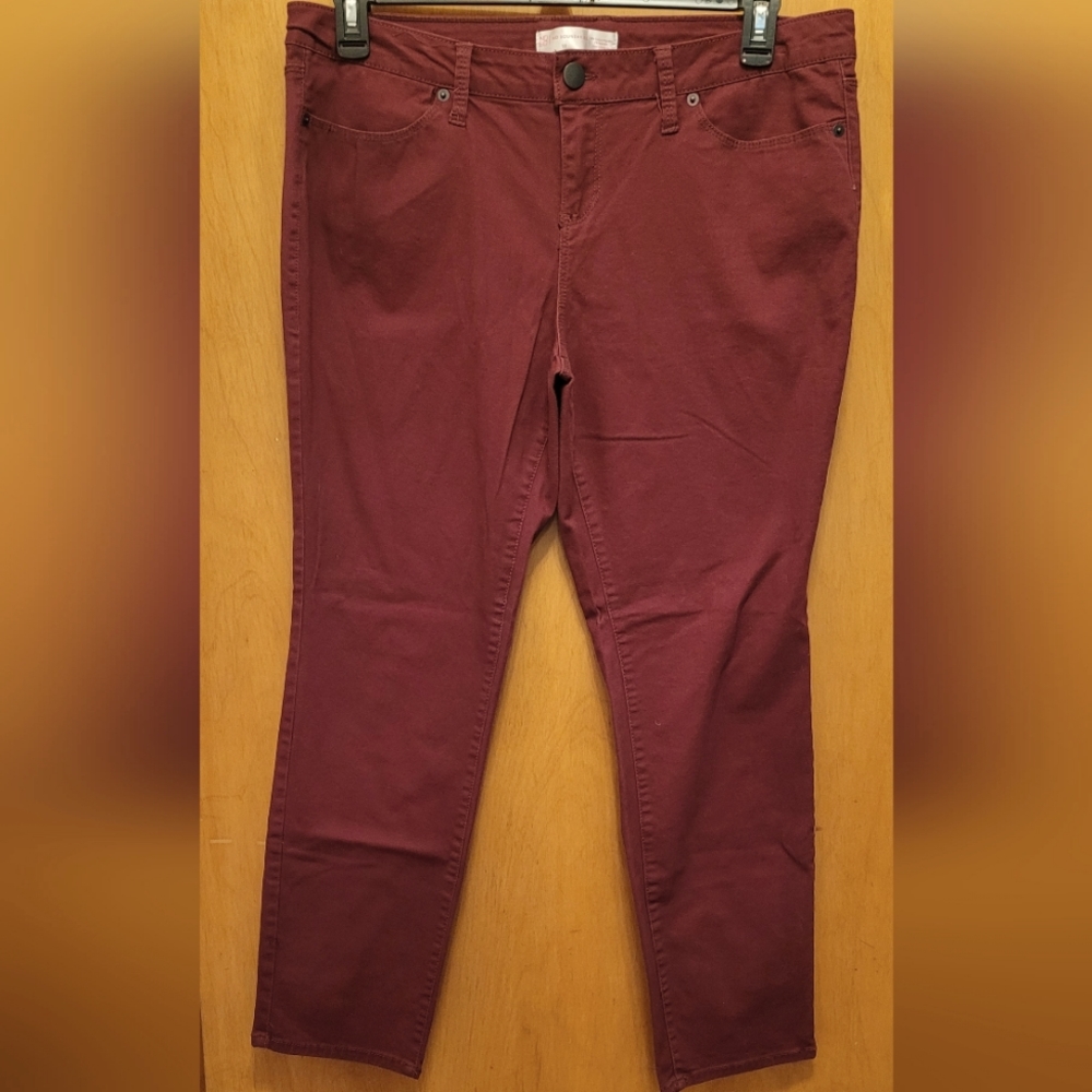 NOBO Burgundy Jeans